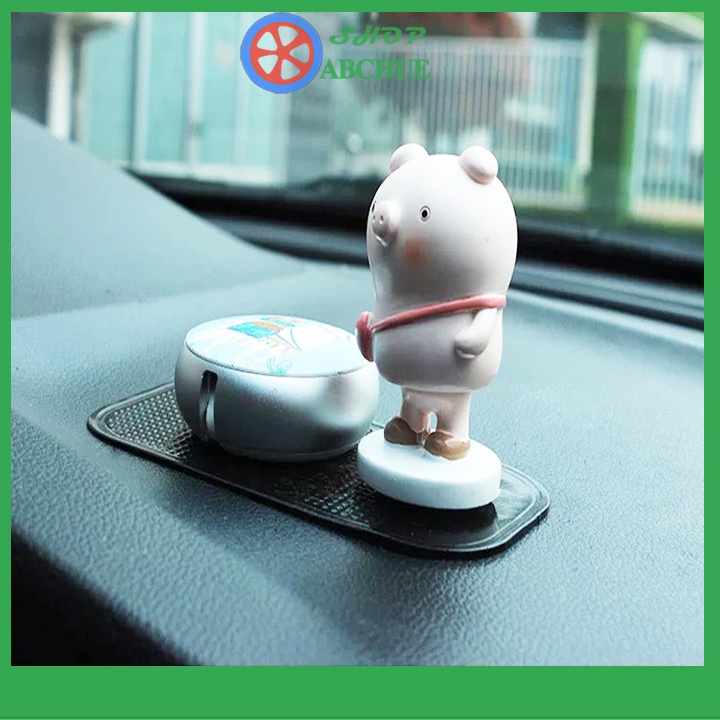 Miếng dán chống trượt điện thoại trên ô tô 13x7cm