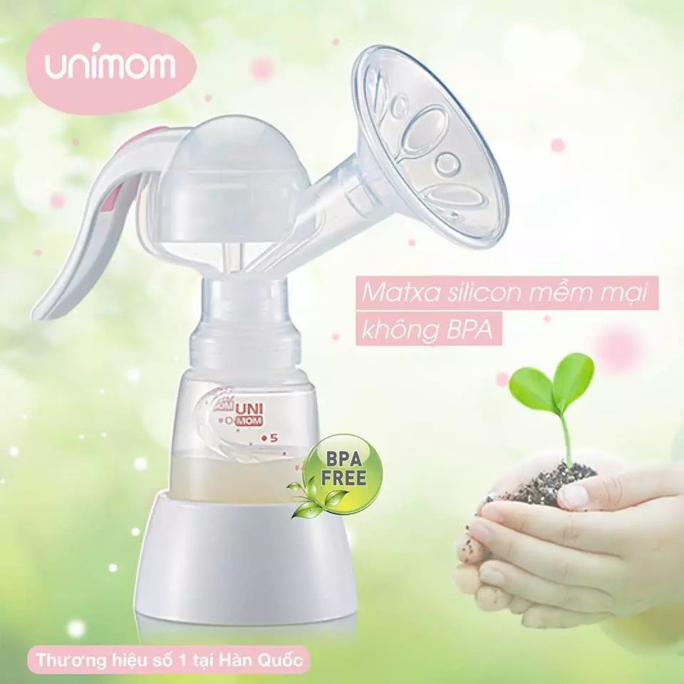 (HÀNG CH) Máy hút sữa cầm tay Mezzo Unimom có matxa silicon UM871135
