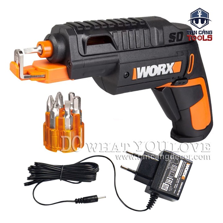 Máy Vặn Vít Đa Năng Dùng Pin 4V Worx WX255