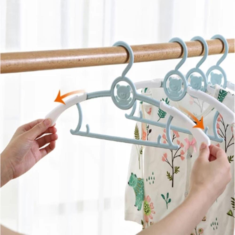 Móc Treo Quần Áo Trẻ Em Không Để Lại Dấu Linh Hoạt