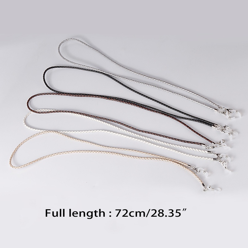 Sa Dây Đeo Mắt Kính Bằng Da PU Phong Cách Vintage