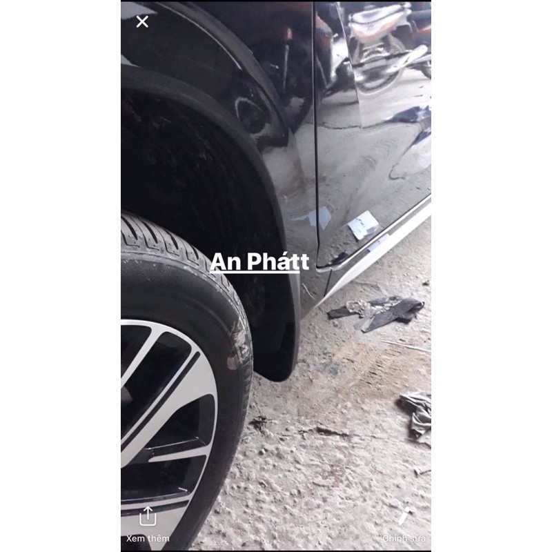 Chắn bùn xe Xpander nhựa dẻo ABS cao cấp hàng theo xe có ảnh thật