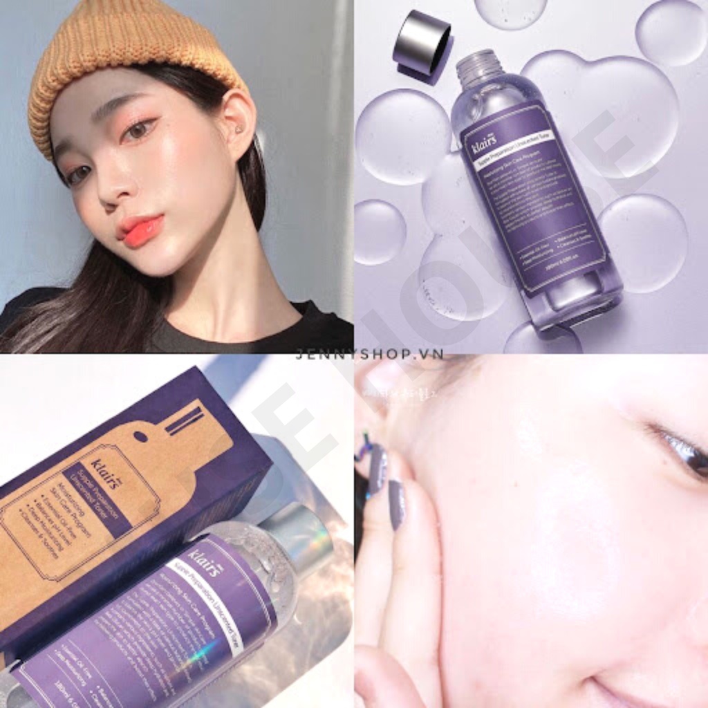 Nước Hoa Hồng Dear Klairs Supple Preparation Toner 180ml - Muse House