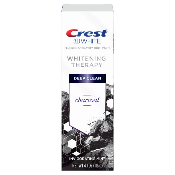 Kem Đánh Răng Crest 3D White than hoạt tính Deep Clean Charcoal 116gr