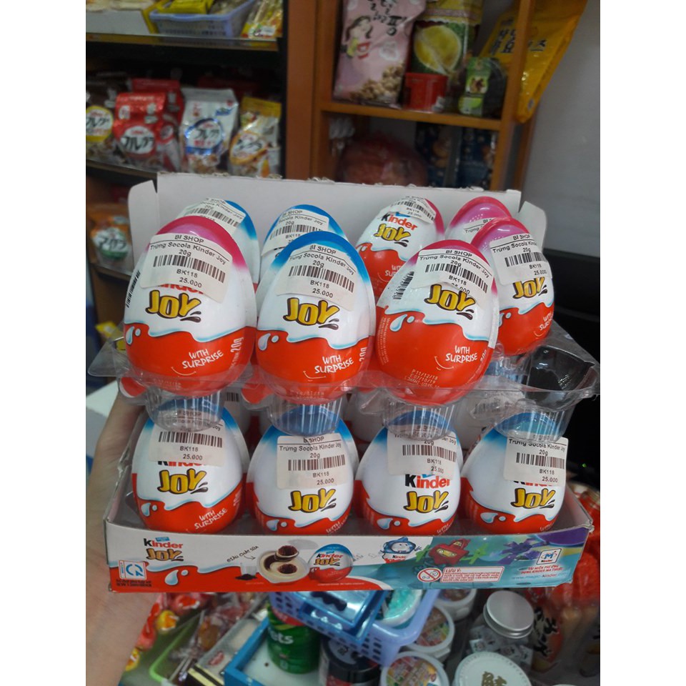 Trứng Vỏ Nhựa SOCOLA KINDER