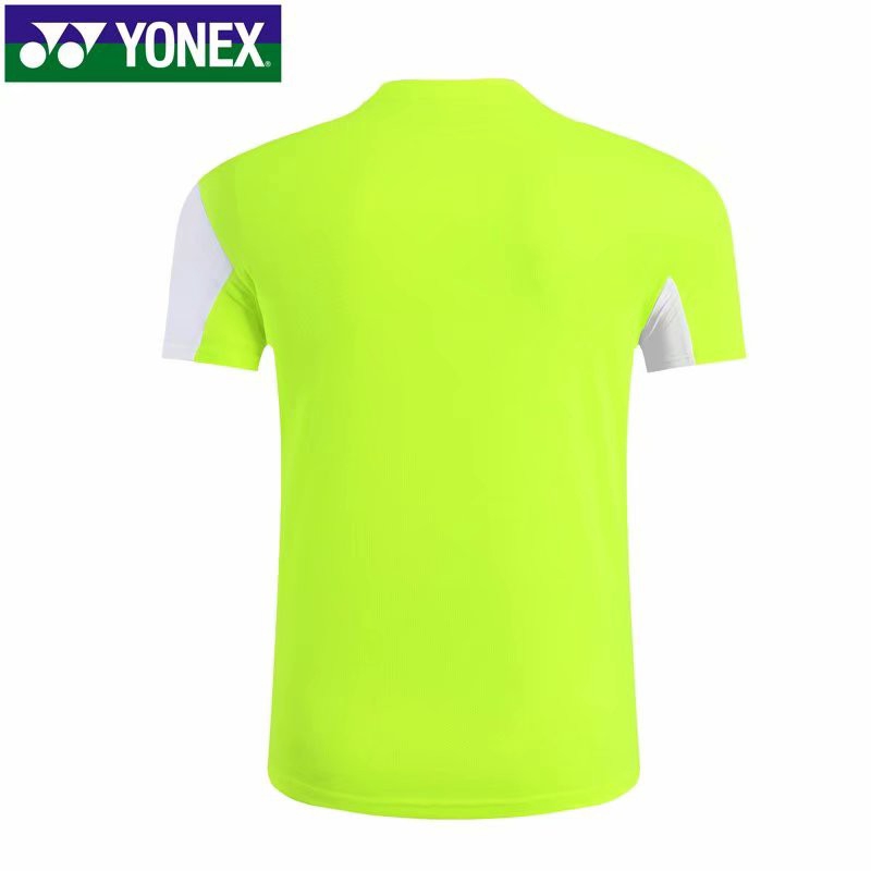 Yonex Badminton Quick-drying Outdoor Breathable Men's Sports Ladies Outdoor Breathable Short Sleeves(Only Shirts)