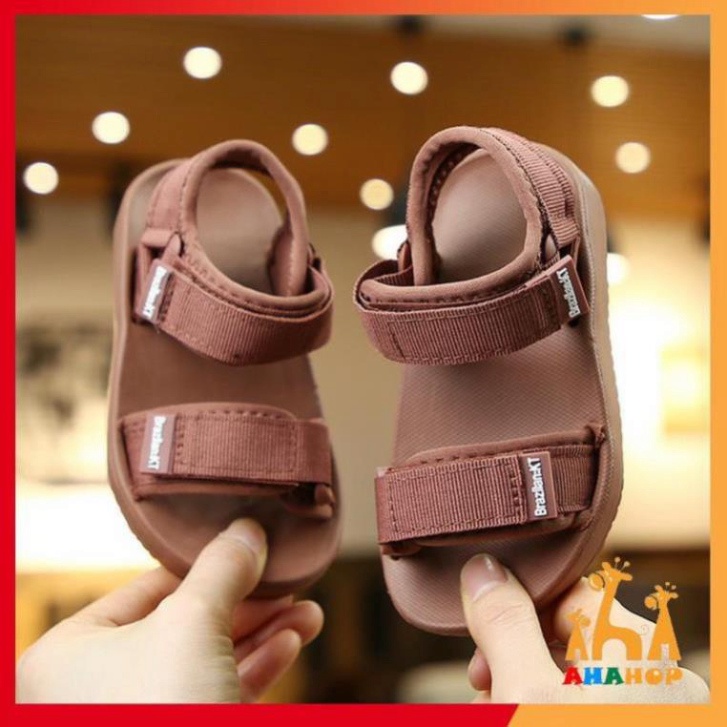 ❤️Mẫu Mới 2022❤️ Dép Sandal quai dù siêu nhẹ nhão nhoét đế chống trơn cho bé sz 24-35