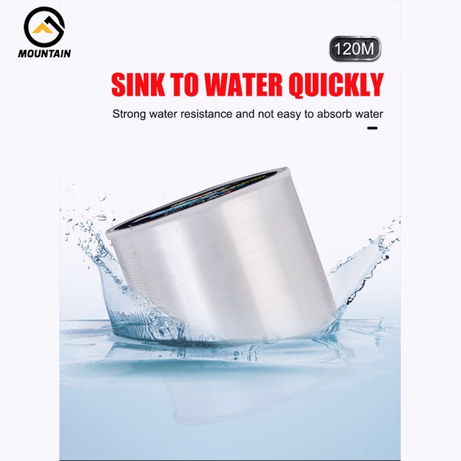 1 Cuộn Dây Cước Câu Cá 120M 5LB-34LB