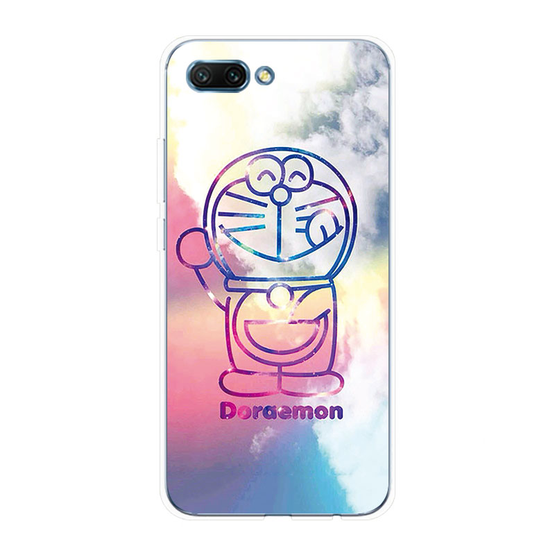 Ốp Lưng Huawei Honor 8 9 10 Honor10 Lite TPU mềm Case Doraemon