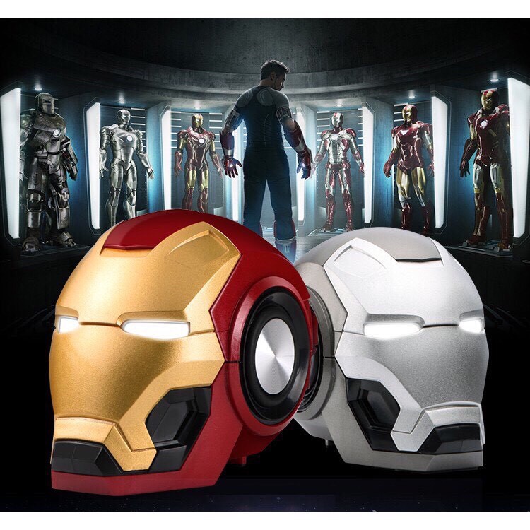 Loa Bluetooth Nghe Nhạc Siêu Chất Ngầu Hình Iron Man BẢO HÀNH 1 NĂM - Âm Thanh Siêu Chất Lượng - Thiết Kế Siêu Chất