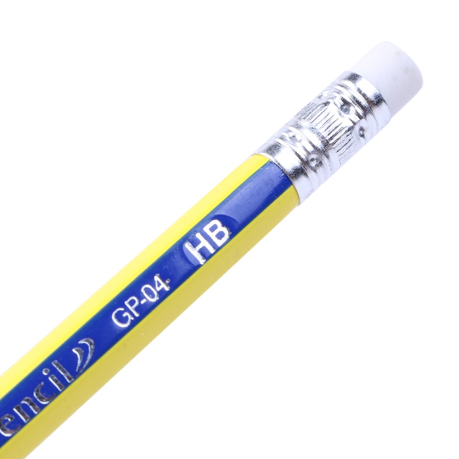 Bút chì gỗ 𝑻𝒉𝒊𝒆̂𝒏 𝑳𝒐𝒏𝒈 ngòi HB có gôm GP-04