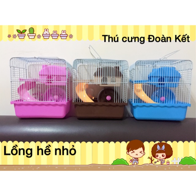 Lồng hamster lồng hề nhỏ