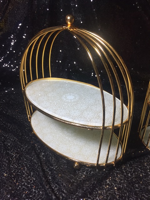 Khay bánh trang trí hình Ovan