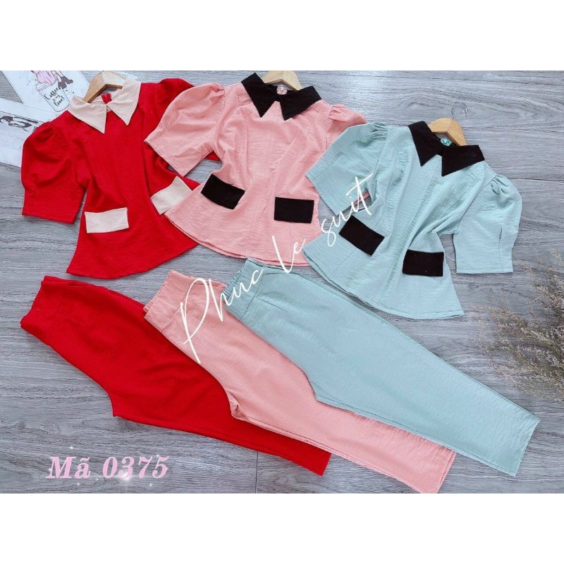 Set vest thiết kế cho nữ