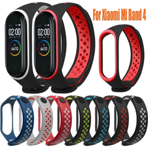 Vòng đeo tay Silicon phụ tùng cho đồng hồ Xiaomi Mi Band 4