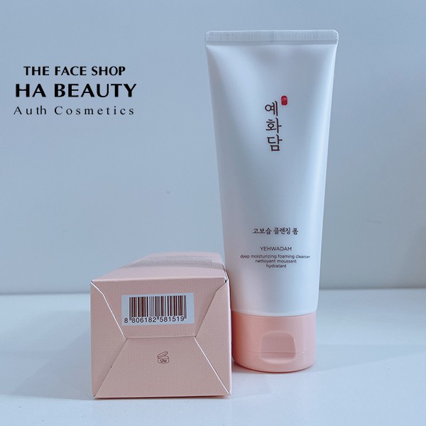 Sữa rửa mặt cấp ẩm chống lão hóa sạch sâu The Face Shop Yehwadam Deep Moisturizing Foaming Cleanser 150ml dưỡng ẩm sâu | BigBuy360 - bigbuy360.vn