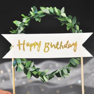 Que cắm HPBD nguyệt quế xanh