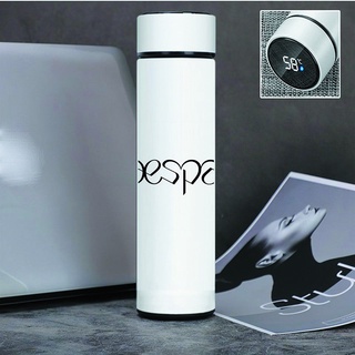 Bình giữ nhiệt đựng nước in hình LOGO AESPA idol thần tượng kpop
