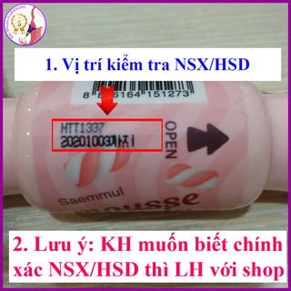 Son kẹo the saem saemmul mousse candy tint