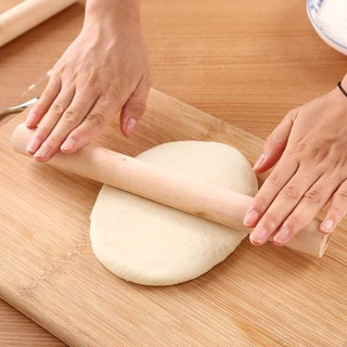 Cây cán bột / Cán lăn bột gỗ dài 28cm