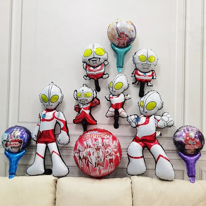 Bong Bóng Trang Trí Tiệc Sinh Nhật Hình Ultraman 78 * 45 CM