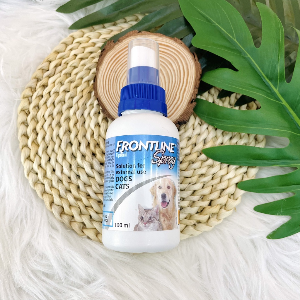 Frontline Spray Thuốc xịt trị ve rận bọ chét cho chó mèo 100ml