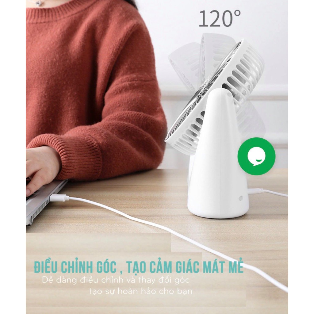 Quạt Tích Điện Mini Fanportable [Sota] Sạc Tích Điện, 3 Chế Độ Gió Mạnh Mẽ, Nhỏ Gọn Tiện Lợi | BigBuy360 - bigbuy360.vn