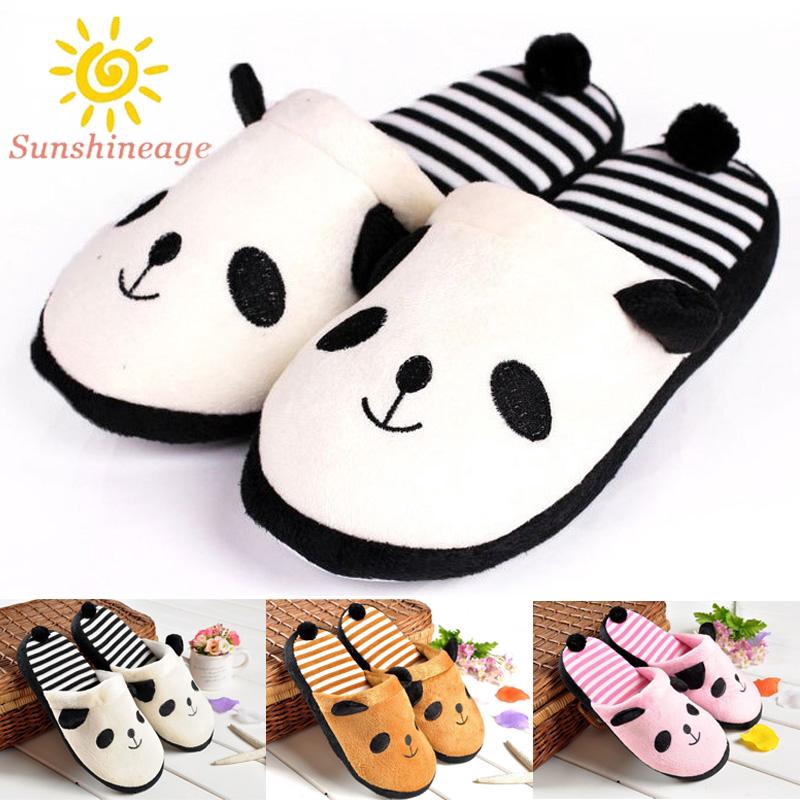 Dép Bông Đi Trong Nhà Hình Gấu Trúc Dễ Thương