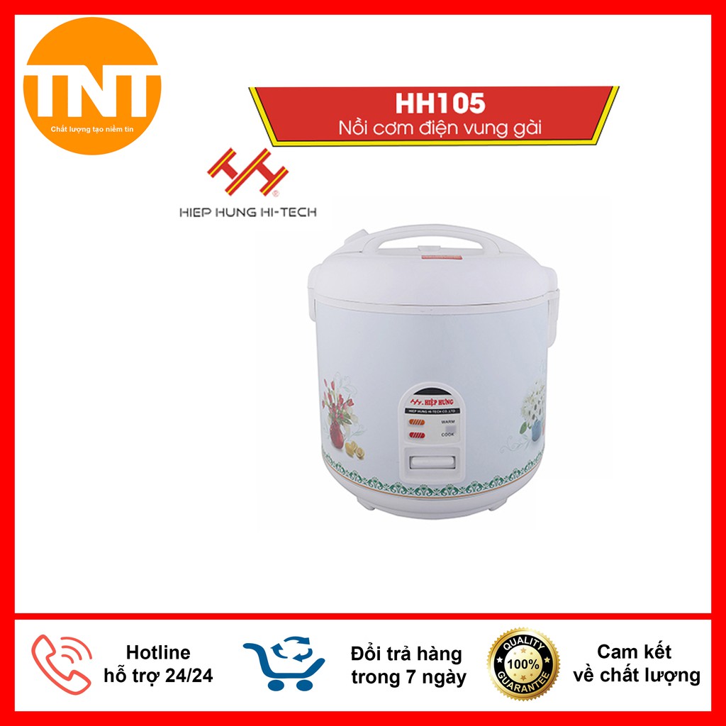 Nồi cơm điện 1,2L Hiệp Hưng [Hàng Chính Hãng] Bảo hành chính hãng 12 tháng