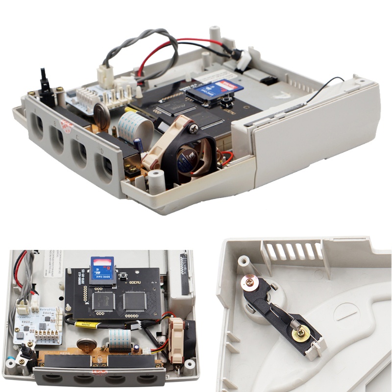 Bộ Phận In 3d WU Dreamcast Noctua Fan Mod + Adapter Không Nắp Đậy