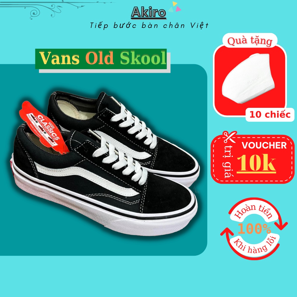 Giày vanss olld skool dành cho cả nam và nữ học sinh, sinh viên hàng full box+bill [ freeship extra ]
