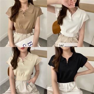 Áo thun crt cổ bẻ