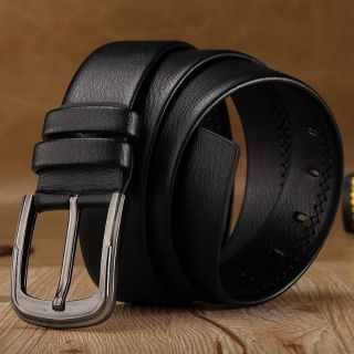 Thắt lưng nam thắt lưng nam da bò trẻ trung