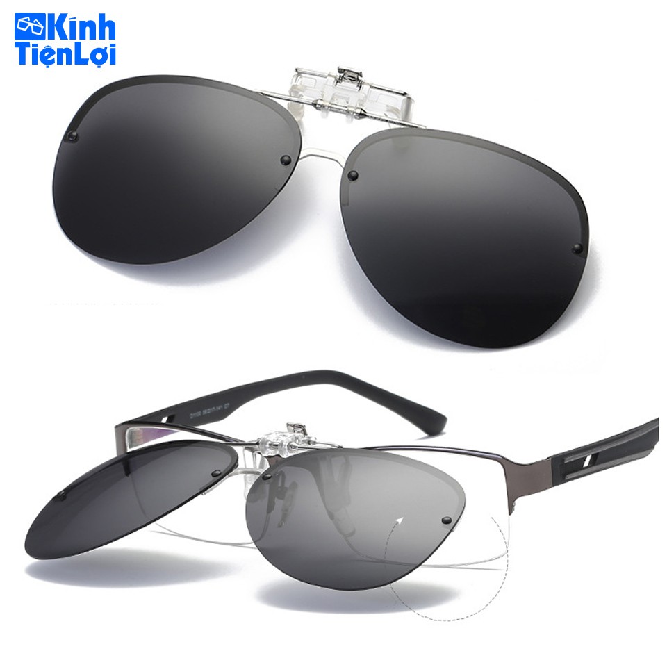 Mua Tròng kính mát kẹp phân cực cho người cận Kính râm Kẹp kính cận Phi ...
