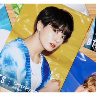 Set 7 card ảnh unoff Lights / Boy with luv
