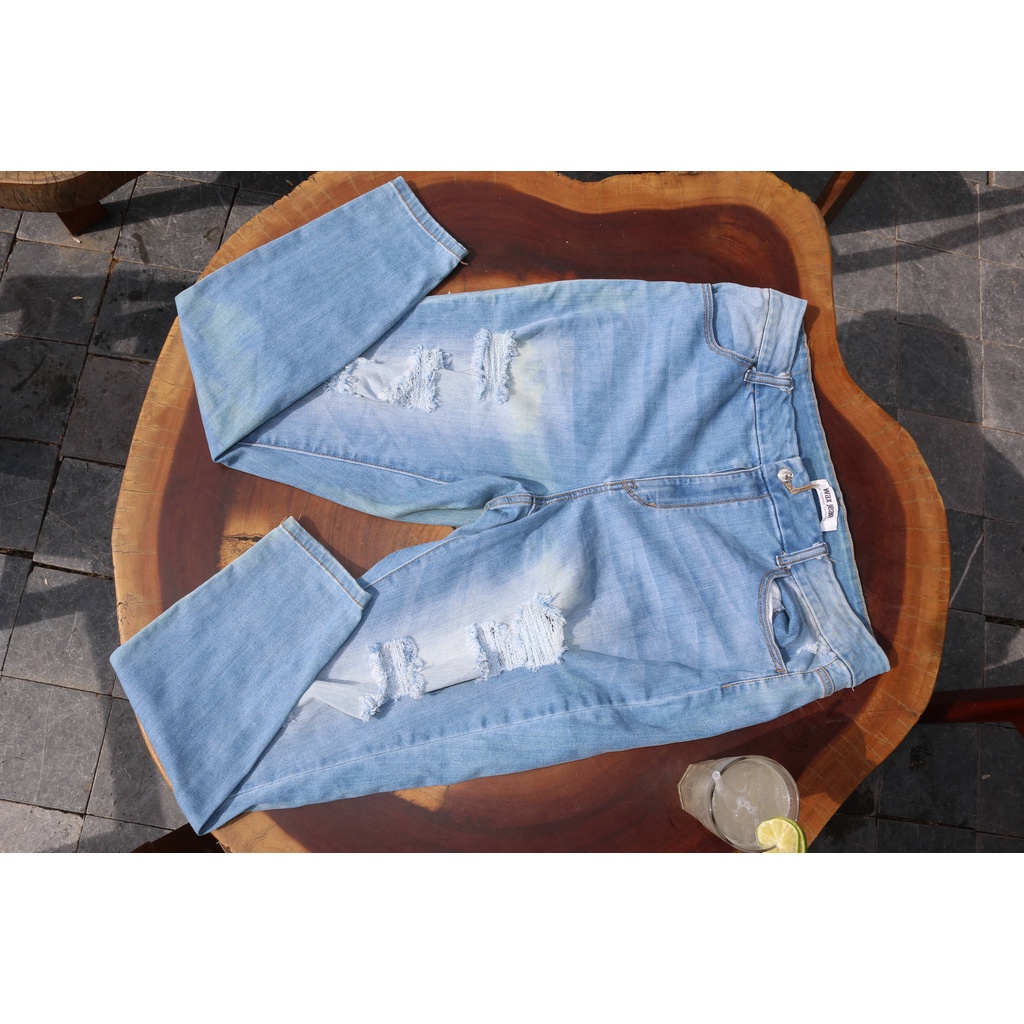 Quần Short bò Nữ Cạp Cao - Gen bụng - BIGSIZE tilano