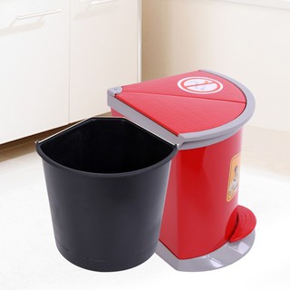 Thùng rác Tashuan hình quạt 45 độ tiết kiệm không gian