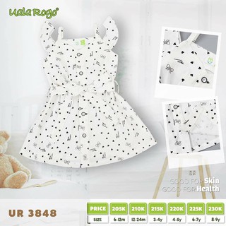Váy xinh cho bé gái/ Váy có nơ cho bé gái/ Váy Uala Rogo cho bé/Đầm đi chơi cho bé gái