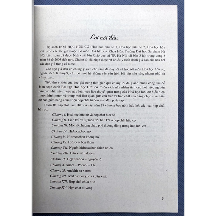 Sách - Bài Tập Hóa Học Hữu Cơ