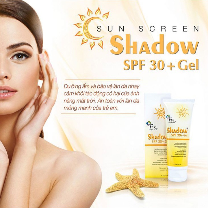 ✅[NHẬP KHẨU] Kem Chống Nắng Fixderma Shadow SPF 50+ / 30+ (Loại 75g)