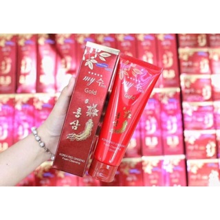 Sữa rửa mặt sâm đỏ My Gold - Trắng da ngăn ngừa mụn
