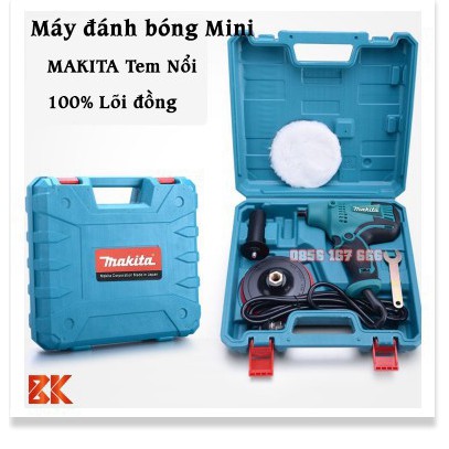 Máy đánh bóng ô tô MAKITA GV6010 - Máy đánh bóng ô tô, xe máy Mini - Hàng mới