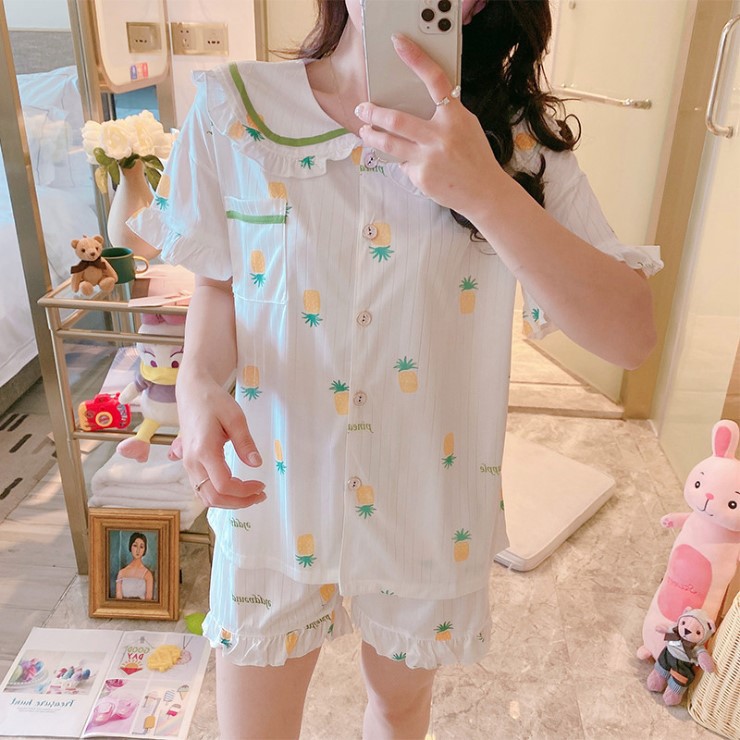 Pijama Tay Ngắn Quần Cộc Thoáng Mát - Nhiều Mẫu DB023