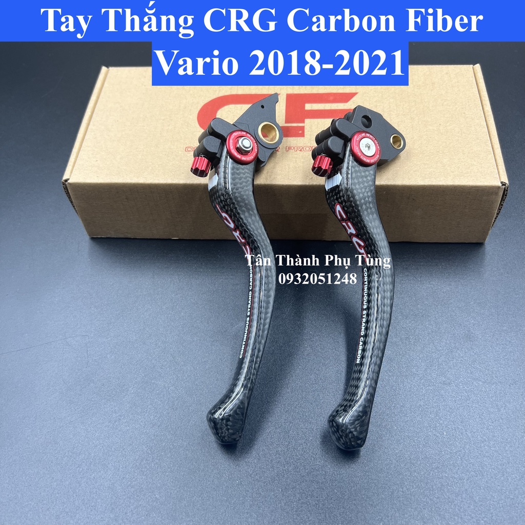 Tay thắng CRG Carbon Fiber : Exciter, Vario, Air Blade, SH, Sonic, Raider Fi, PCX