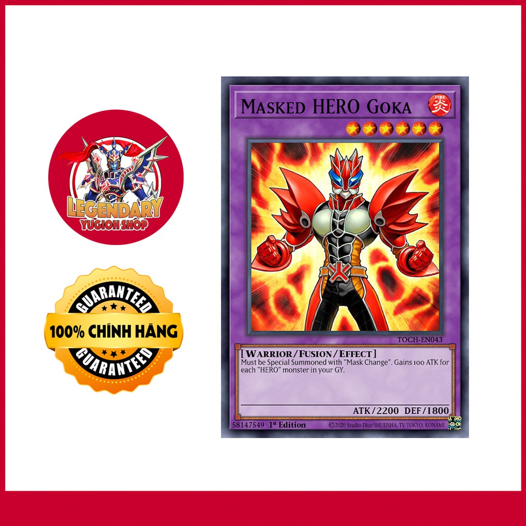 [EN-FR][Thẻ Bài Yugioh Chính Hãng] Masked HERO Goka