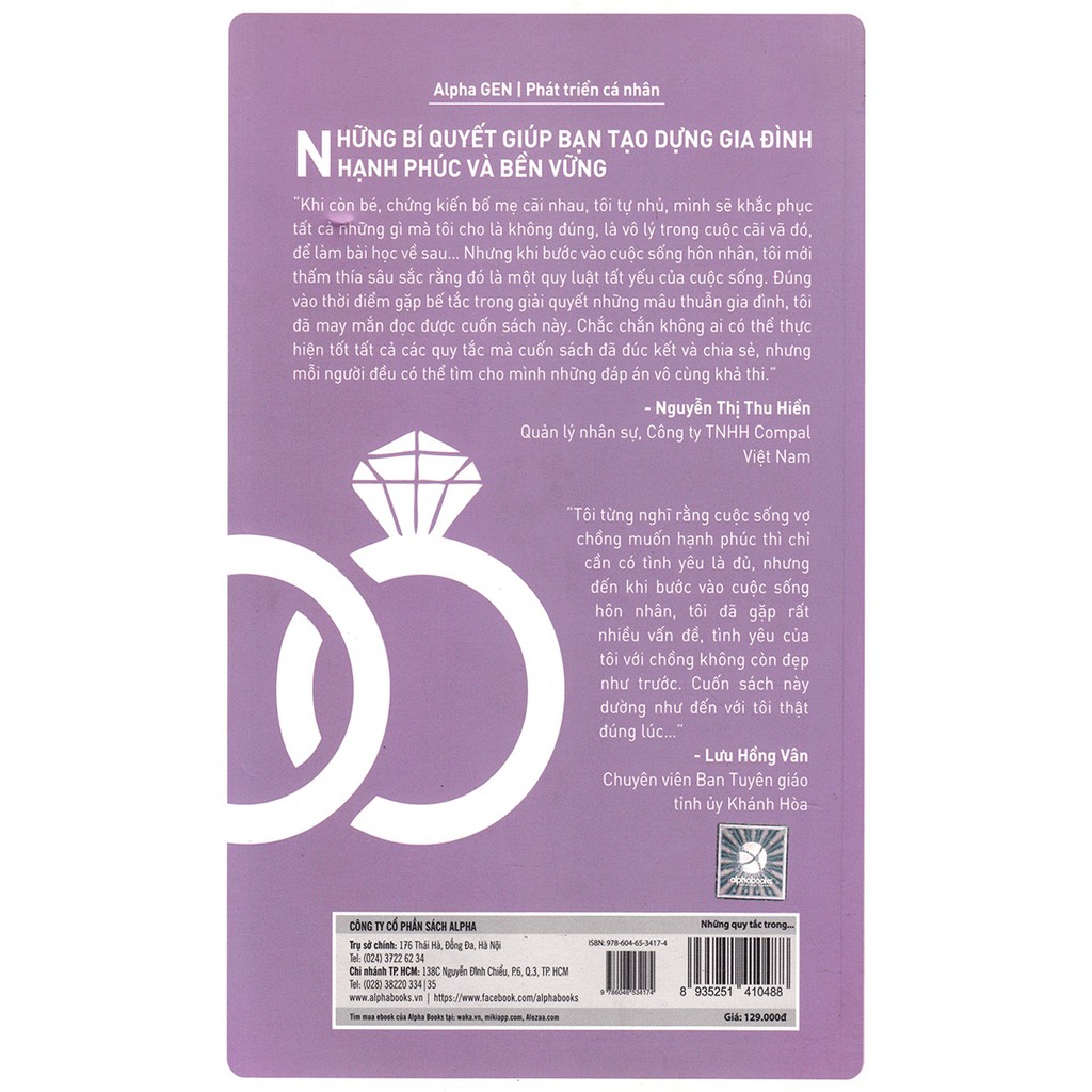 Sách - Những quy tắc trong đời sống vợ chồng (Tái bản 2018) | BigBuy360 - bigbuy360.vn