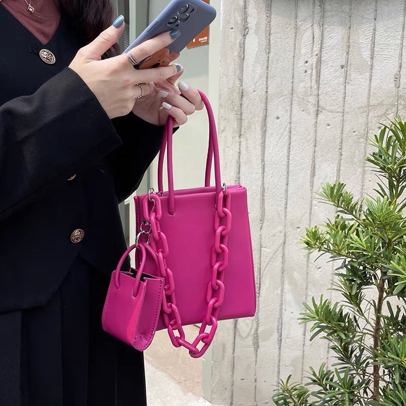 Túi hộp vuông kèm túi nhỏ