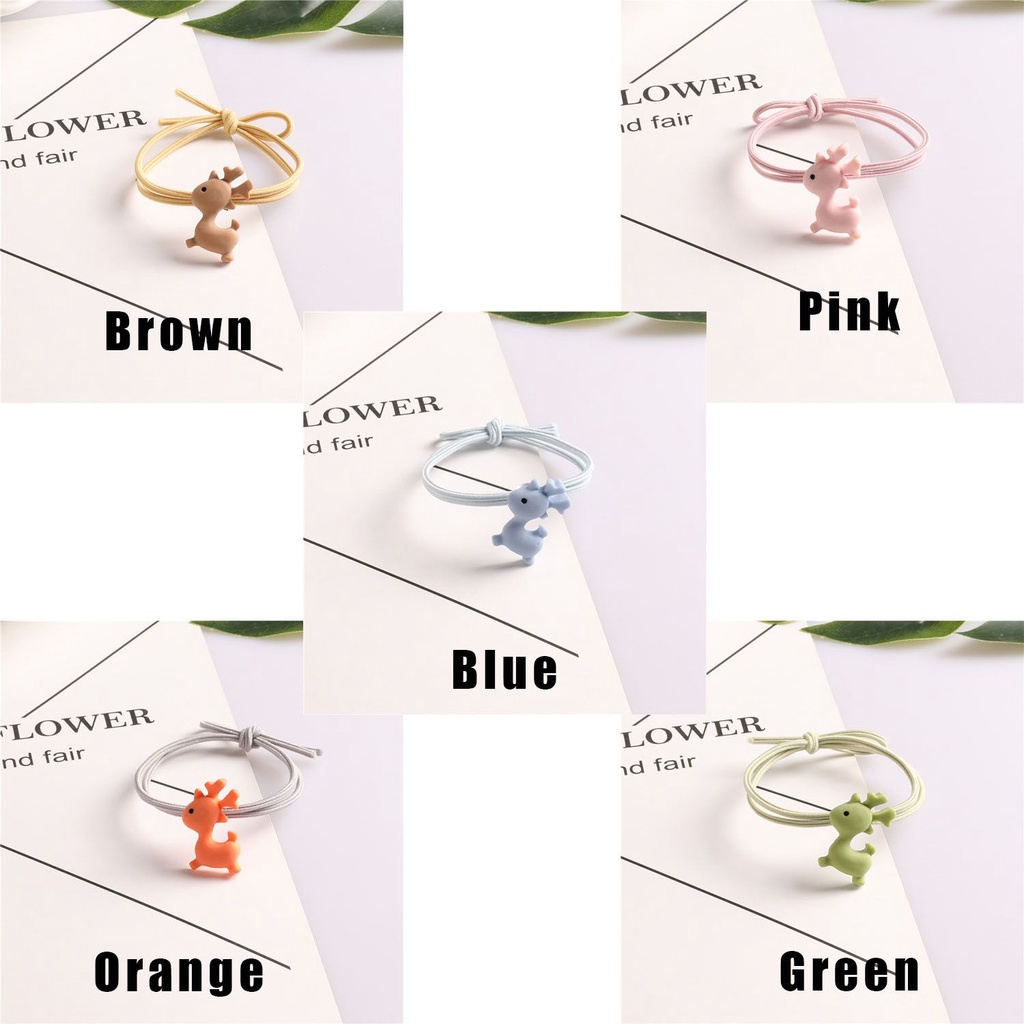 Dây buộc tóc cao su tùy chọn màu sắc phong cách Hàn Quốc