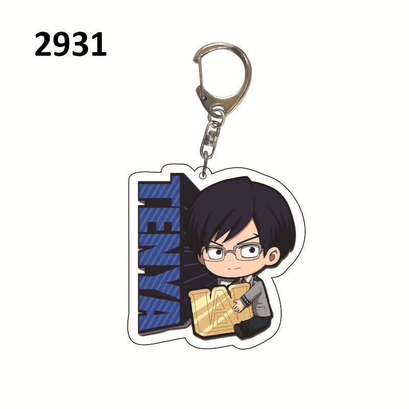My Hero Giới Học Thuật Móc Chìa Khóa Midoriya Izuku Bakugou Katsuki Todoroki Shoto Anime Nhật Bản Lưu Niệm Móc Khóa Túi Acrylic Mặt Dây Chuyền Vòng Chìa Khóa