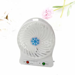 Quạt mini cầm tay có đèn LED
